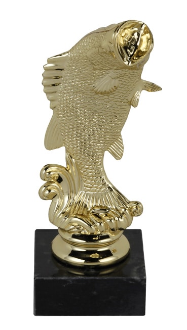 Trophée Résine Pêche Carpe - Haut. 30 Cm