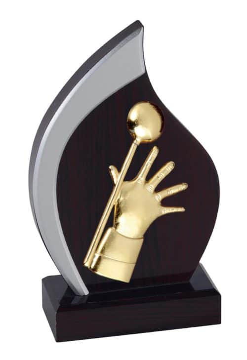 TROPHEE BOIS BILLARD