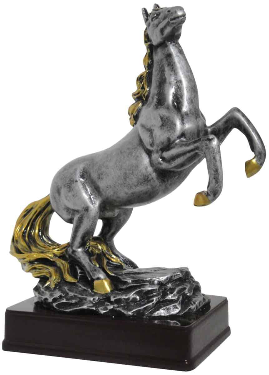 TROPHEE RESINE CHEVAL CABRE - PROMO-TROPHEE