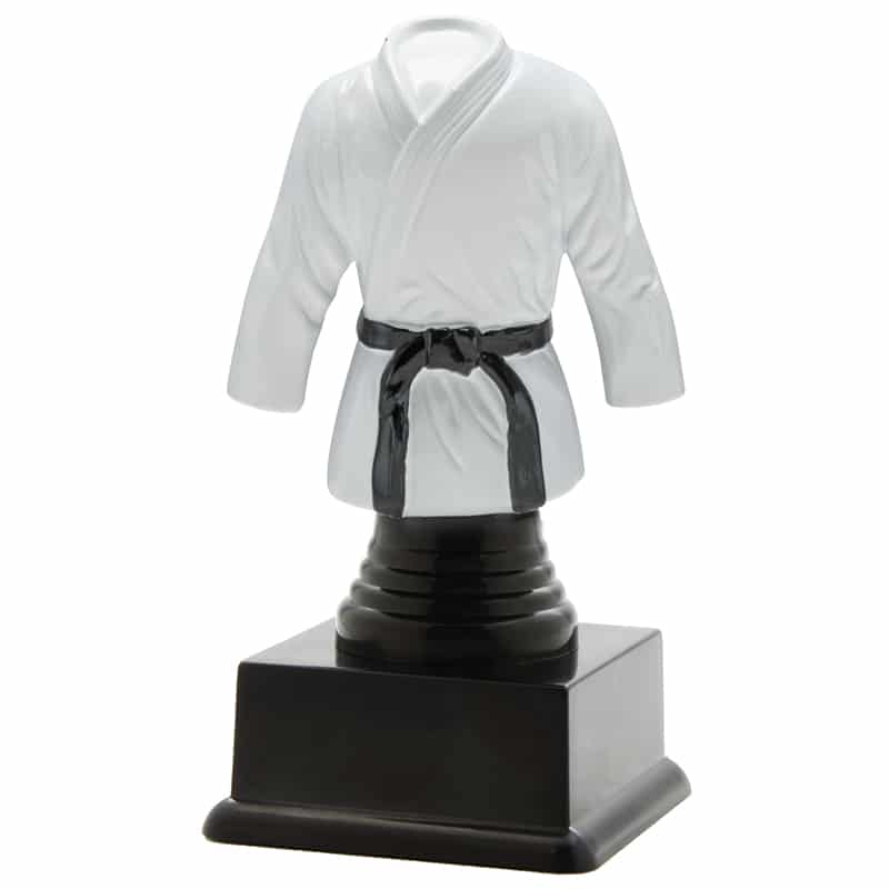 Trophée en Verre Judo à Personnaliser